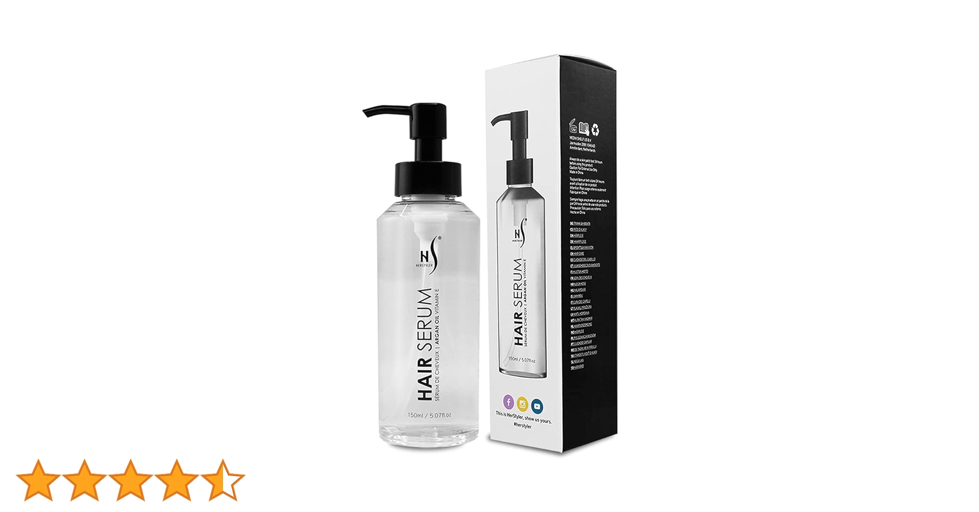 【新品まとめ買い】E-STANDARD HAIR SERUM Herstyler Hair Serum with Vitamin E by 47krate : Amazon.ca
